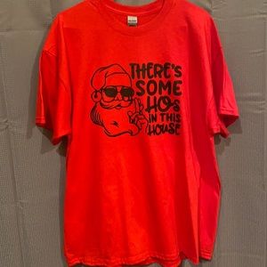 Ho’s in this house Santa tee